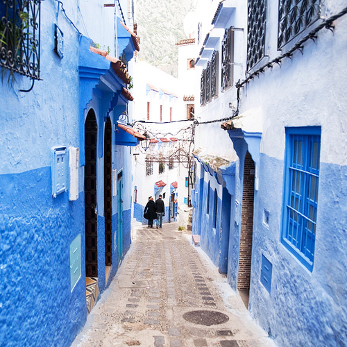 Blue Street Morocco